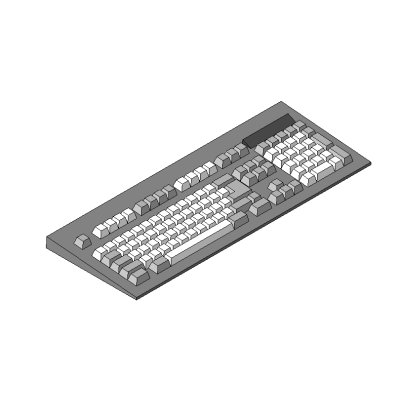 Modern Computer Keyboard