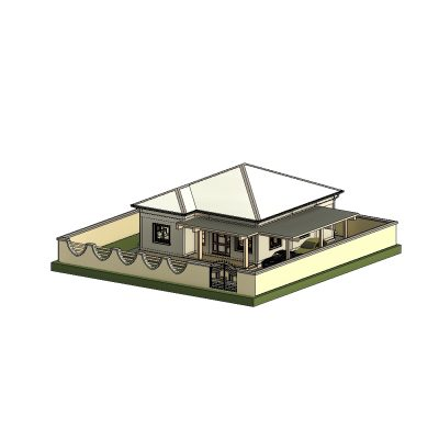 Modern single storey house