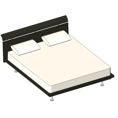 Modern Double Bed Design by Kharma