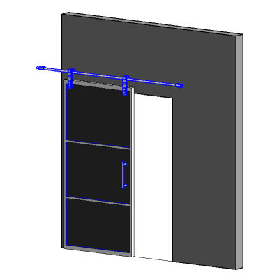 Foaporte Smkoded Glass Sliding Doors-Adjustable 10159