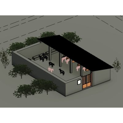 Animal shed