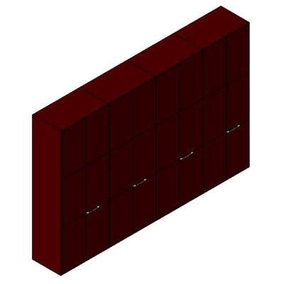 Modular Wardrobe with Multiple Compartments