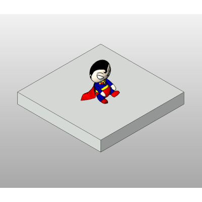 Superman Baby Figurine