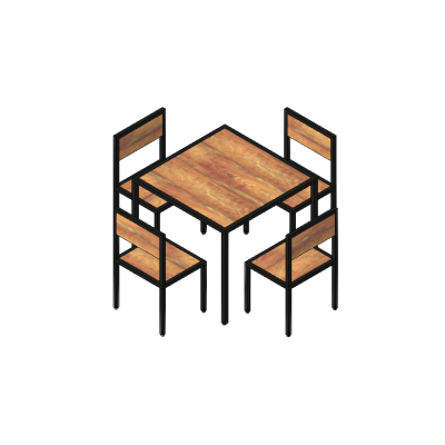 Square Dining Set