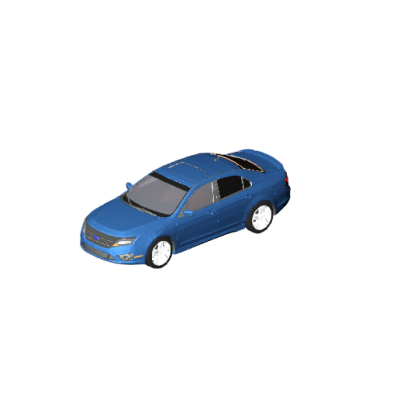 Blue Sedan 02