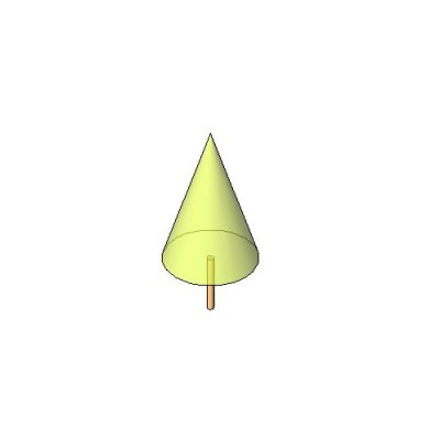 Simplified Cone Tree