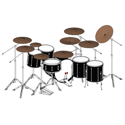 Drums Battery 13550