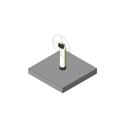 Automatic backwash deep bed filter for sediment reduction. (1-2 cu. ft.)