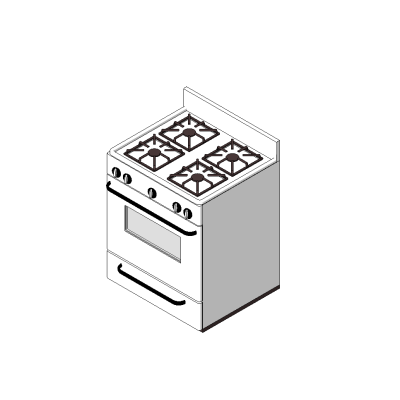 Classic Gas Range