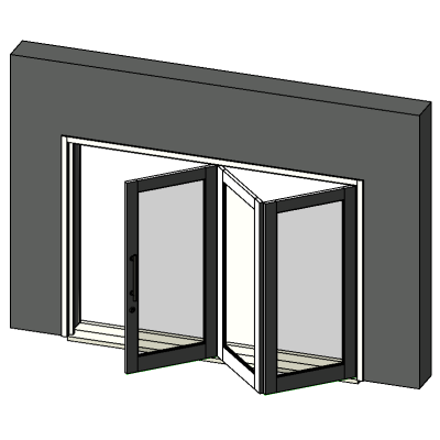 Bi-Folding Glass Door