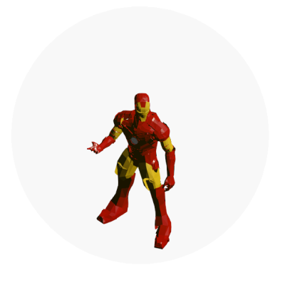 actin fig iron man 7946