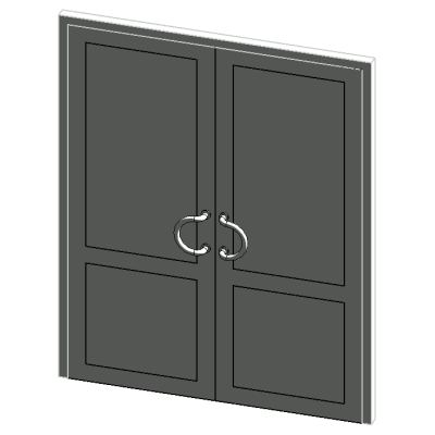 PVC Double - Panneaux vitres haut