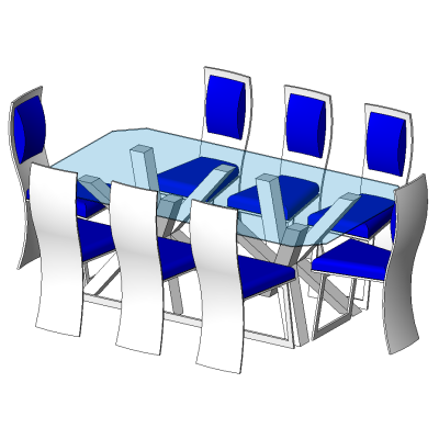 Dining Table w chairs 6492