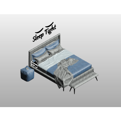 Children's Bed with Toy Storage