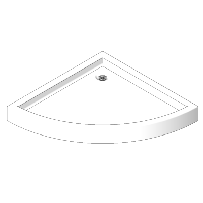 Shower Tray - Corner