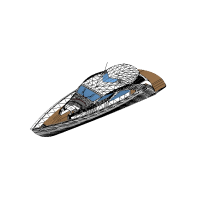 Yacht Wireframe