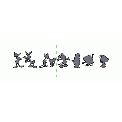 Cartoon Toy Figurines Set