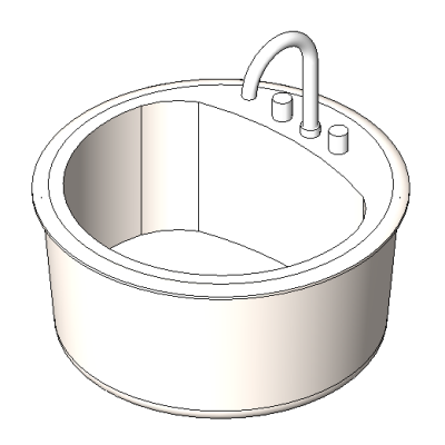 Sink - Vanity - Round