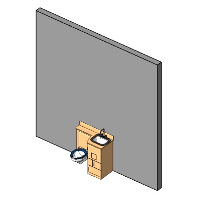 Modular Bedside Lavatory Unit 4221