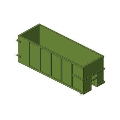 Garbage waste container in general