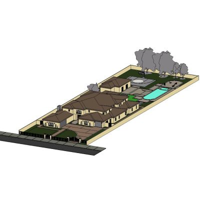 Modern Two-Story Family Residence with Luxury Amenities
