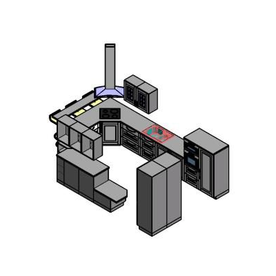 Kitchen revit