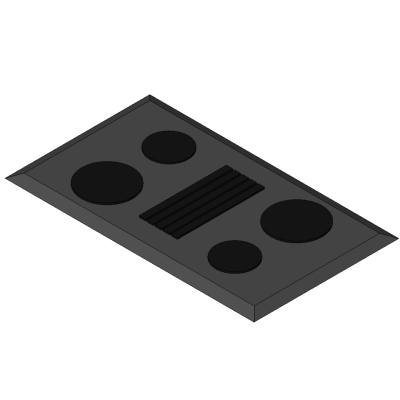Gas Cooktop with Grill
