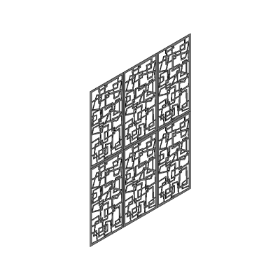 Geometric Privacy Screen