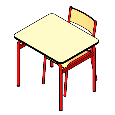 Table and chairs - 1