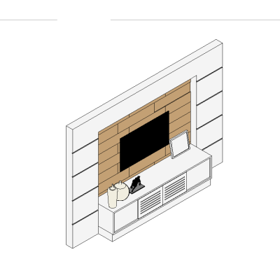 Minimalist TV Unit 6