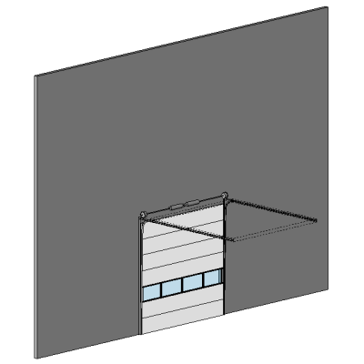 Clopay Commercial Sectional Overhead Garage Door - Model 3200