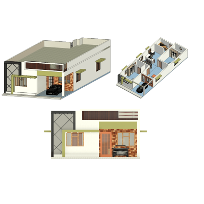 Tamil Nadu Single Floor Villa