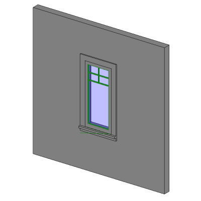 Craftsman Casement Window 7615