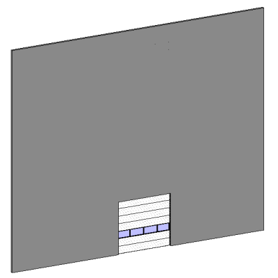 Clopay Commercial Sectional Overhead Garage Door - Model 524