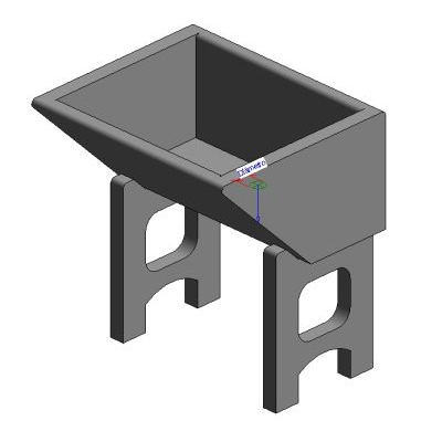 Concrete Wash Trough – Single Bowl