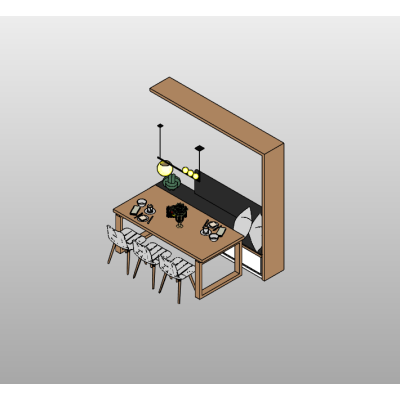 Dining Table Set 12 Dining Space with Bench Seating