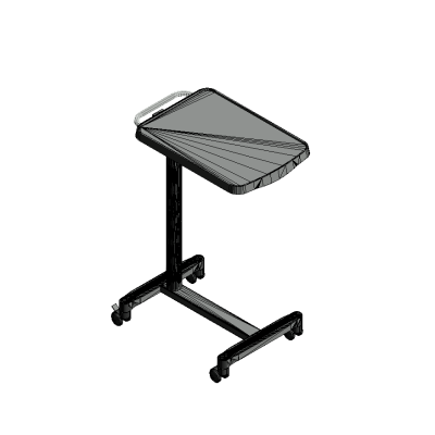 Overbed Hospital Table