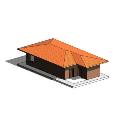 Single-family house 70 m2.