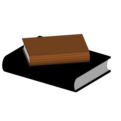 Stacked Books Set