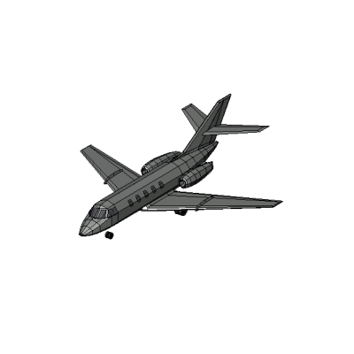 Twin-Engine Propeller Aircraft