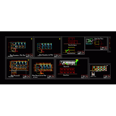 Rooms 2 levels dwg