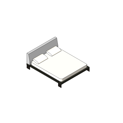 Modern Contrast Bed 02