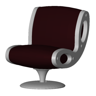 Poltrona Gluon Moroso Jackson Harder