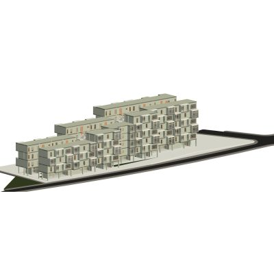 Modular Apartment Complex Design