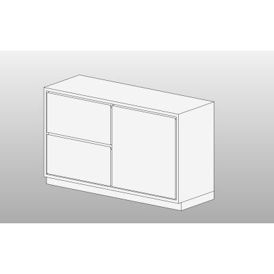 Contemporary Storage Cabinet