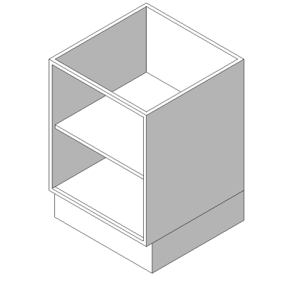 Vanity Cabinet - Shelf Unit