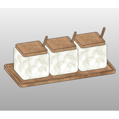 Set of 3 Containers 32