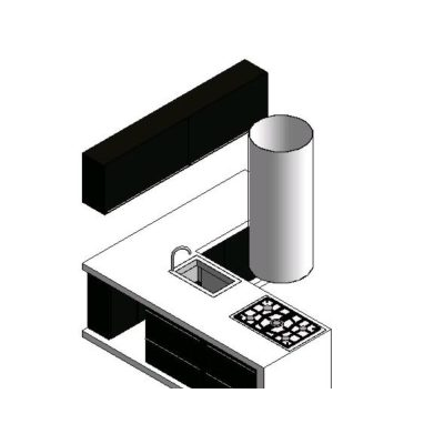 Kitchen modeled