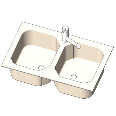 Double Basin Kitchen Sink