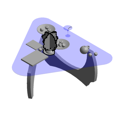 Modern center table